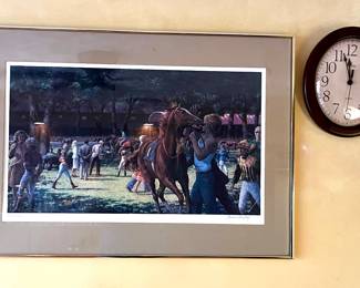 Saratoga winners circle photograph