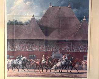 "Post Parade" print by Jenness Cortez