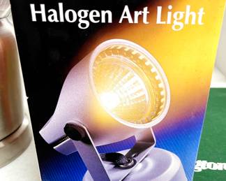 Sharper Image Halogen Art Light