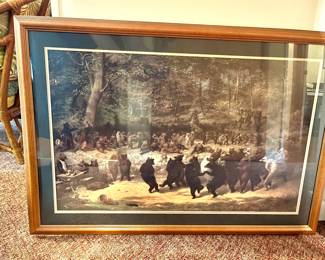 Dancing Bear print