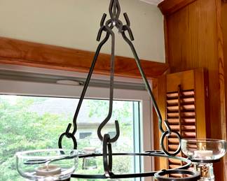 Wrought Iron chandelier 