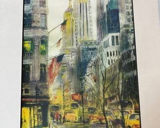 NYC scene, artist unknown 