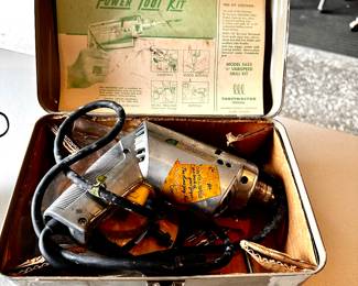 Toastmaster vintage power tool kit