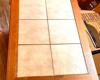 ceramic tile end table