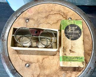 Vintage safety goggles