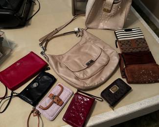Coach handbag and wallets