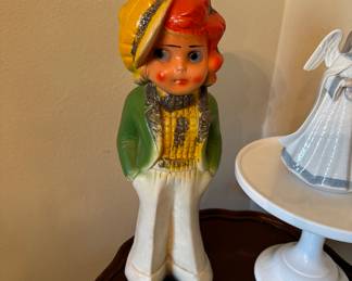 Vintage Carnival chalk wear , Rare to find with thick glitter still on it