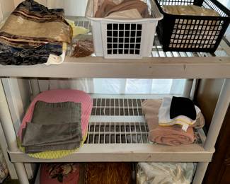 Linens and ladies slips and bras