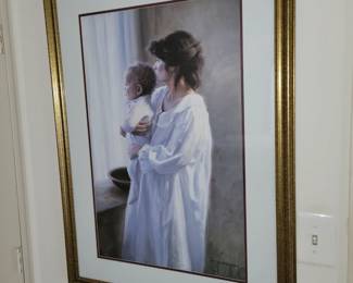 maternal oversized art print, 