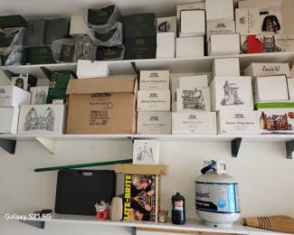 Christmas Villages, apx 60