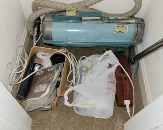 vintage electrolux vacuum canister style