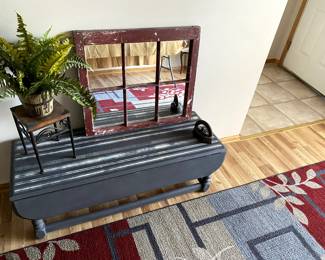 Low Table, Decorative Mirror, Plant Stand