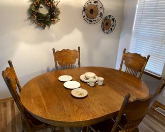 Table with Four Chairs