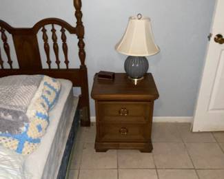 Nightstand, Bedside Lamp