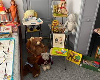 Vintage/Antique Plush Toys and Dolls