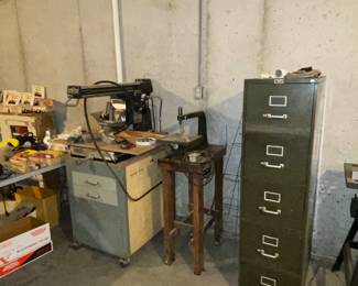 Vintage File Cabinet