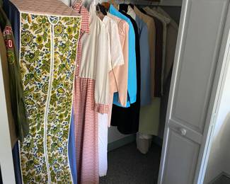 Vintage Leisure Suits, Vintage Garment Bag, Vintage Boy Scout Uniforms 