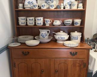 Ethan Allen Hutch, Pfaltzgraff Collection 