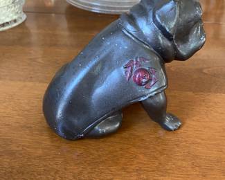 Antique Heavy Metal Marines Bulldog