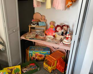 Vintage Toys/Puzzles