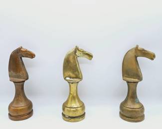 Brass chess castings Priced Individually 