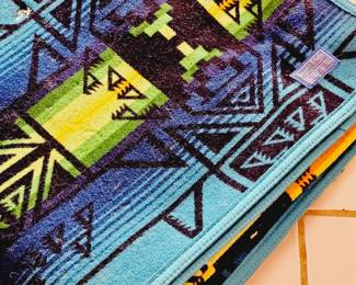 Pendleton Beaver State blanket. Has minor damage 