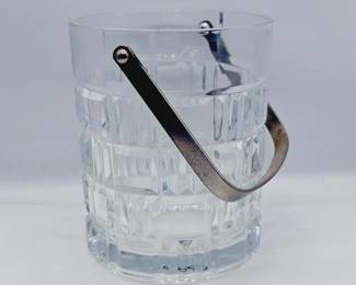 Crystal ice bucket