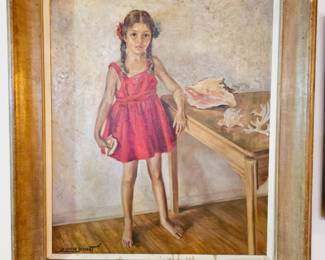 Louise Schacht Original Painting. 