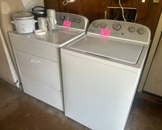 Whirlpool Washer and Dryer, work great!