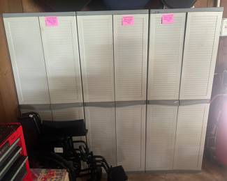 Black and Decker Storage Cabinets (3)
