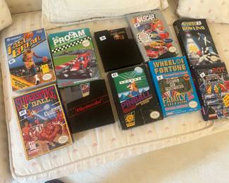 Vintage NES Nintendo Games