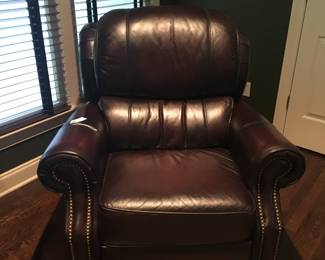 leather recliner