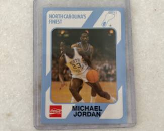 Michael Jordan North Carolina Collegiate Card