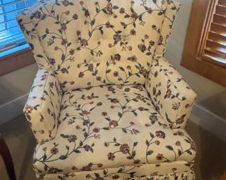 Upholstered arm chair