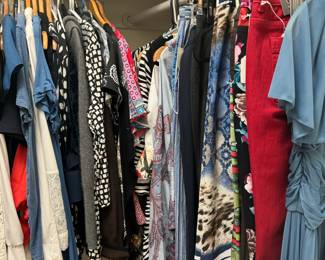 Chicos, North face, Patagonia, Cabi, Lafayette, Diane von Furstenberg, most with new with tags