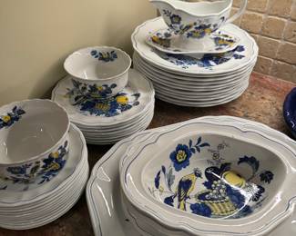 Spode blue bird