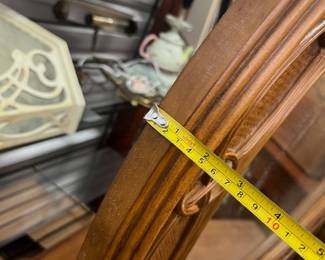 Vintage Round Wall Mirror - $200