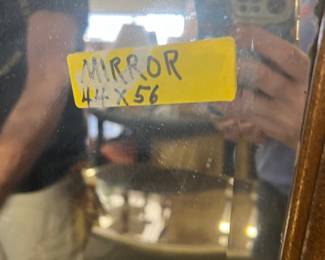 Large 44x56 Decorative Mirror - $300