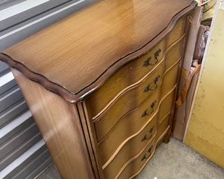 1970's French Provincial Chest of Drawers - $350