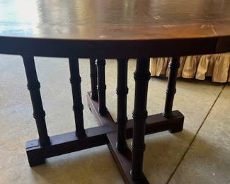 Leather Top Game Table - Pricing TBD 