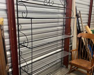 French Vintage Baker's Rack $250