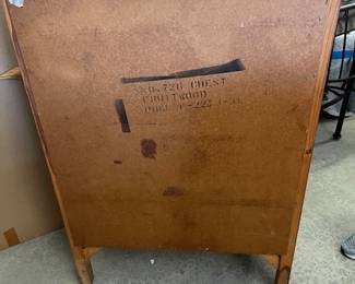 1970's French Provincial Chest of Drawers - $350