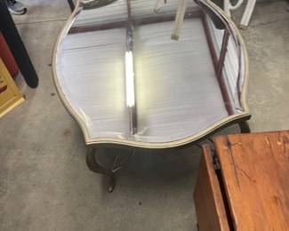 Hollywood Regency Coffee Table w/ Mercury Glass - $250