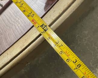 Hollywood Regency Coffee Table w/ Mercury Glass - $250