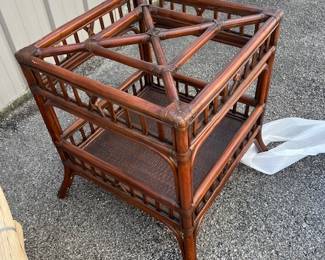 Vintage (New In Packaging) Cabana Joe - Two swivel chairs $600 Each and Two Glass Top Side Tables $500 Each 