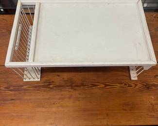 Vintage Wood & Wicker Bed Tray - $50 - Fair/ Good Vintage Condition. 