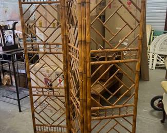 Bamboo Room Divider - $300