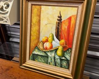 Original Still Art Painting/ Framed - $150