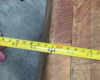 Butcher Block Table - $750