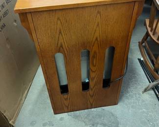 Wine Cooler Cabinet w/ Wine Refrigerator - $750